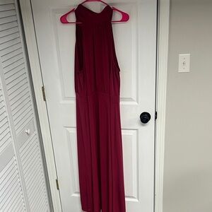 Lane Bryant Burgundy Maxi Dress